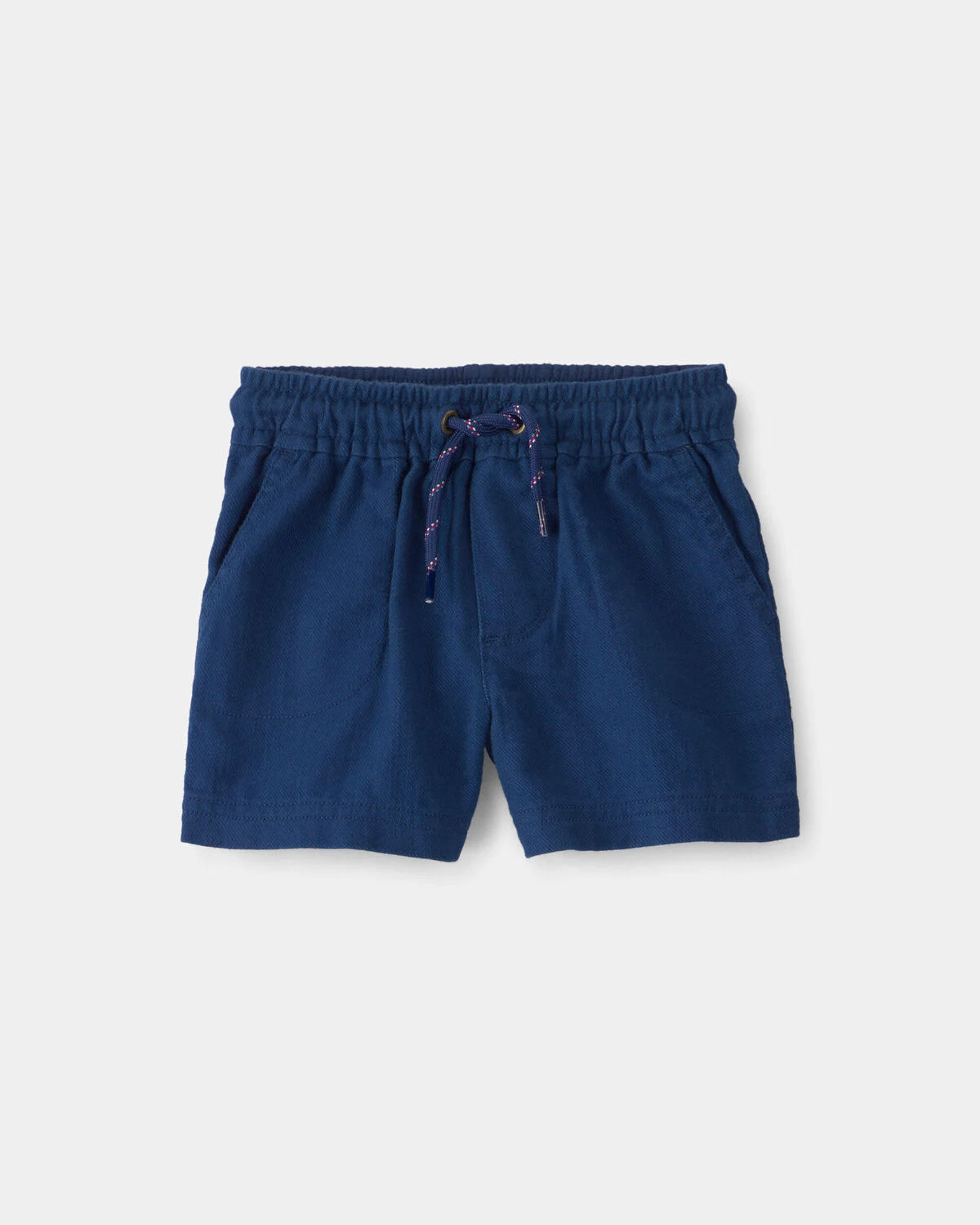 Baby Boy Twill Shorts - Blue | Carter's Inc