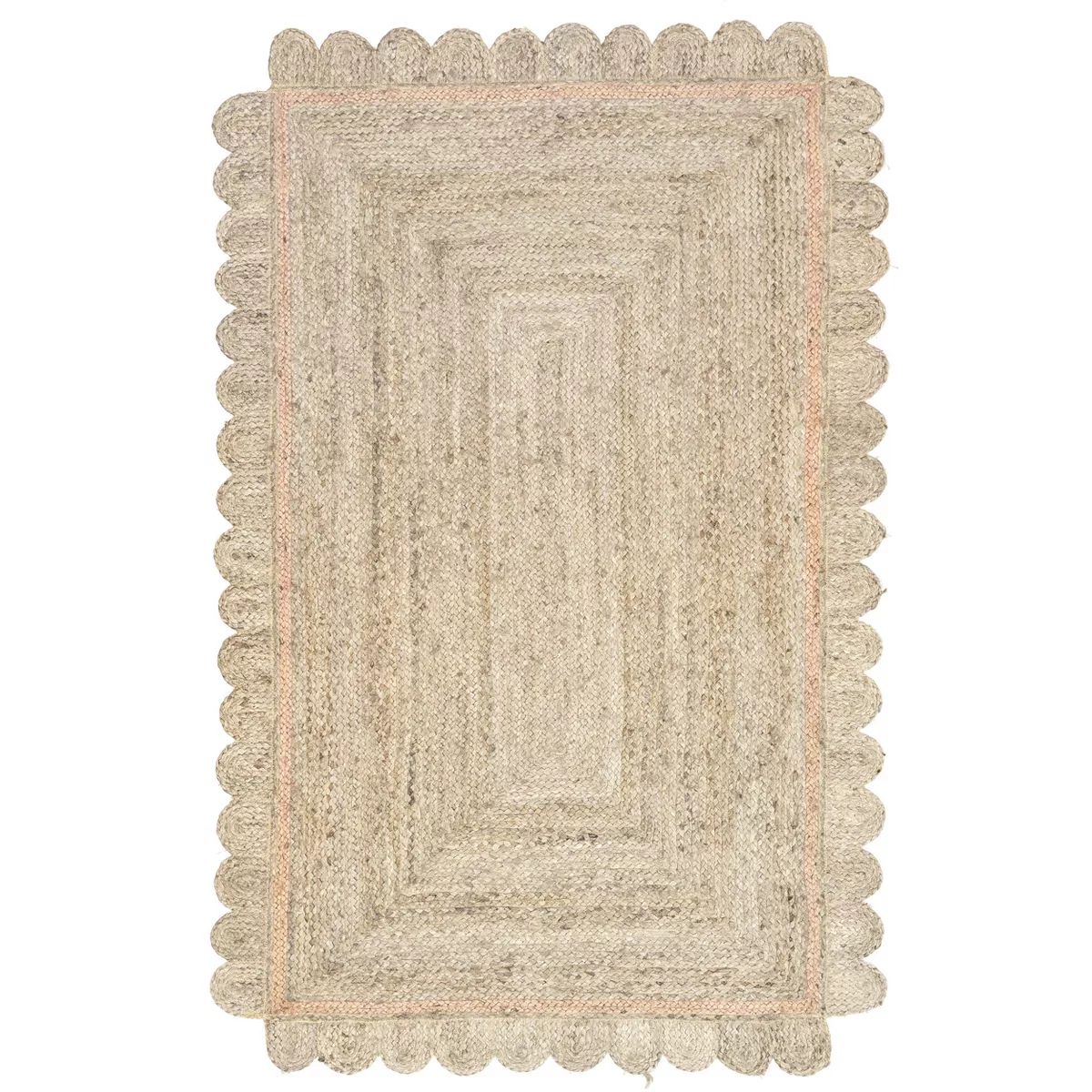 Nuloom Tera Petals Braided Jute Area Rug | Target