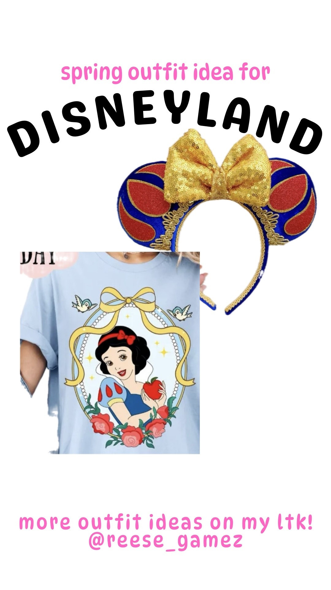 disney outfit, disneyland outfit, disney outfits, disneyland outfits, snow white outfit, disney princess outfit, mickey ears, minnie ears

#LTKootd #LTKSeasonal #LTKTravel