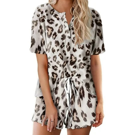 Avidlove Pajama Sets for Women 2 Piece Tie Dye Loungewear Set Ladies Cotton Pj Sets Sleepwear Matching Lounge Sets Women Clothing | Walmart (US)