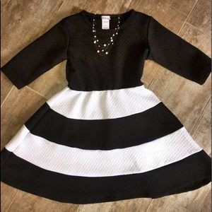 Forever Princess Sassy Pique Flare Skirt Dress  8 | Poshmark