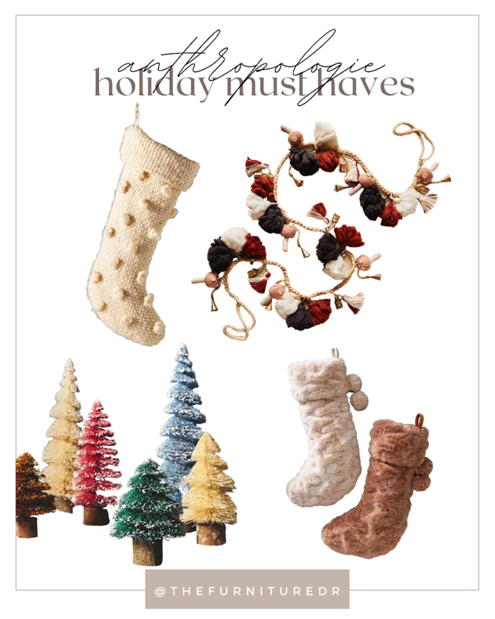 Copy of LTK Templates Neutrals (2).png
I can’t believe Thanksgiving is already over! That means if you haven't already started decorating for Christmas, you're about to! Every year before I begin decking the halls, I get out all my decor and purge anything that is no longer serving me. This could be out of date decor, things I just don’t love anymore, and anything broken or worn. Sell what you can and donate the rest! This helps so much with the overwhelm of pulling out and going through tons and tons of boxes of Christmas decorations. And what better excuse to shop for more decorations, than getting rid of some?

I’ve been eyeing some of Anthropologies holiday decor to grab this week and will link it all for you here! 

#LTKHoliday #LTKSeasonal #LTKunder100