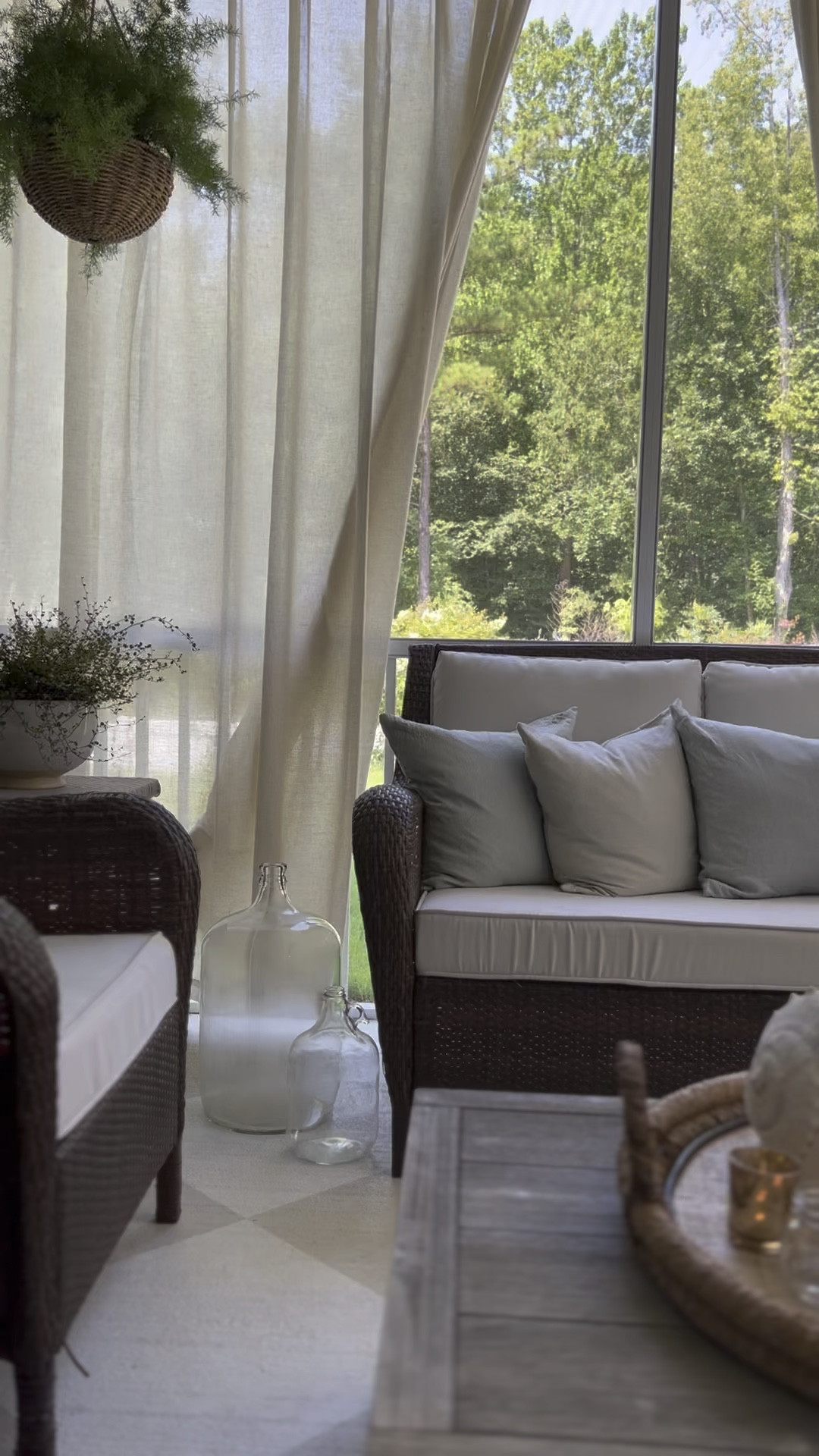 Patio curtains 
Outdoor linen curtains

#LTKSeasonal #LTKhome