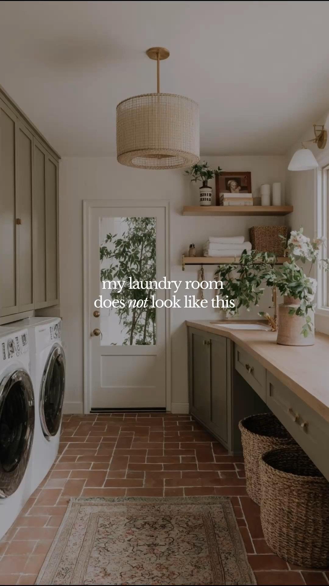 For the last 14 years my laundry has been done in a dark, cobweb-filled little corner of our unfinished basement. I dream of one day having a pretty laundry room filled with sunlight and tons of storage, but until that day comes, I'm going to make tiny upgrades that make this unpleasant chore a little more enjoyable. 

For example: decanting our laundry detergent into simple, stylish glass containers. It takes something that looks messy and chaotic with all the random, colorful packaging and turns it into something that actually feels calm and intentional.

These huge jars were under $12, and they’re perfect for powdered laundry detergent. Such an easy upgrade that instantly makes the space feel more pulled together.

And if you're wondering about what I use to clean our clothes these days… I have a few non-toxic laundry products I’ve been loving lately.

#LTKdayinmylife #LTKHome