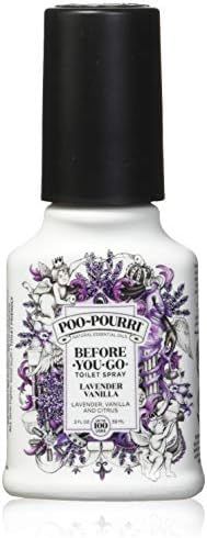 PooPourri Before You Go Spray, Lavender Vanilla, 2 Count of 2 Fl Oz Bottle, 4 Fl Oz | Amazon (US)