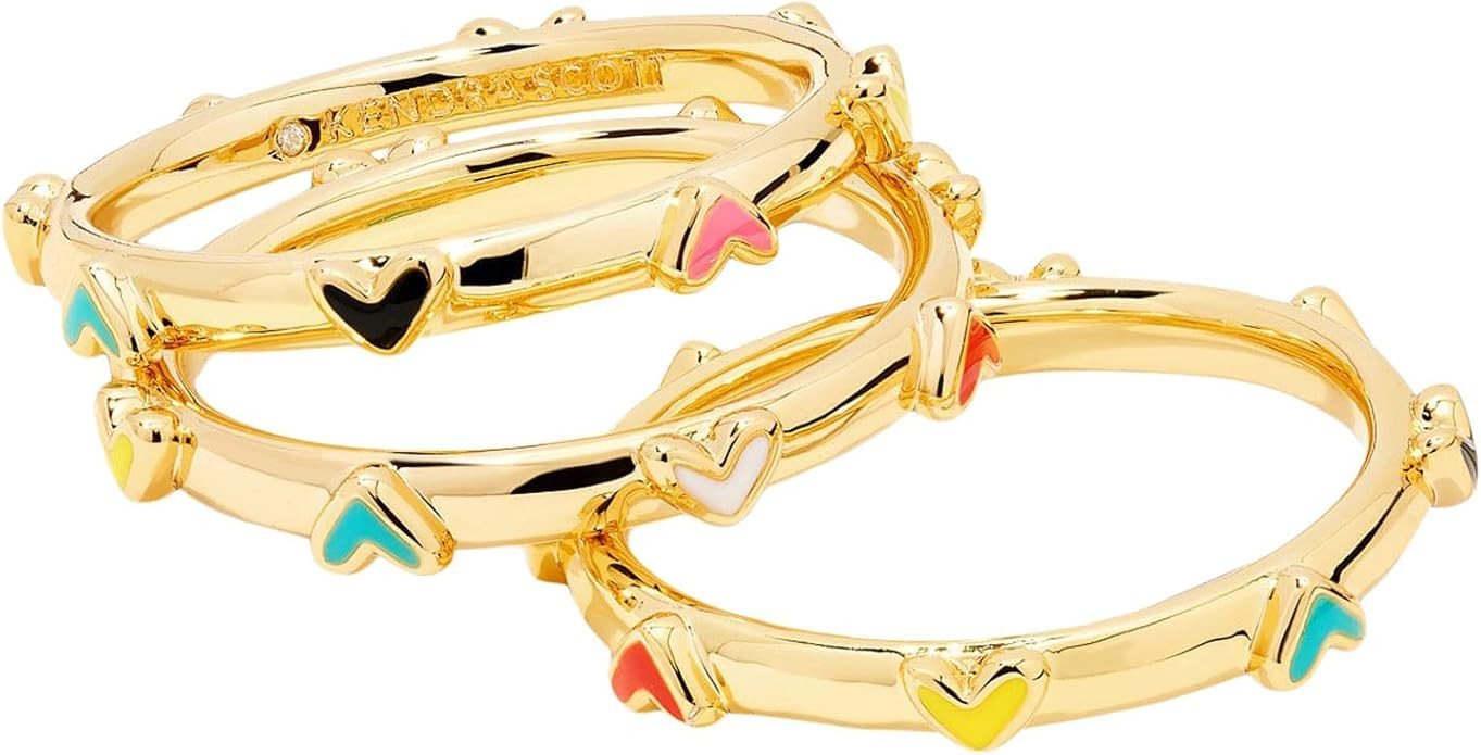 Kendra Scott Haven Ring Set of 3 - Rings for Women - 14K Gold-plated Brass Construction - Ring Se... | Amazon (US)