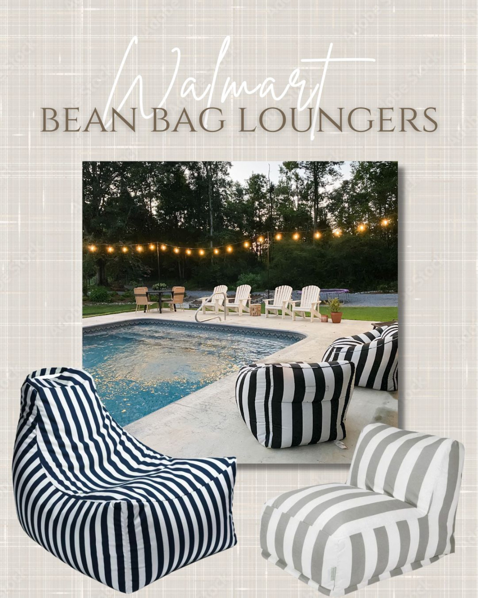 Walmart bean bag loungers! 

#LTKhome #LTKstyletip #LTKfamily