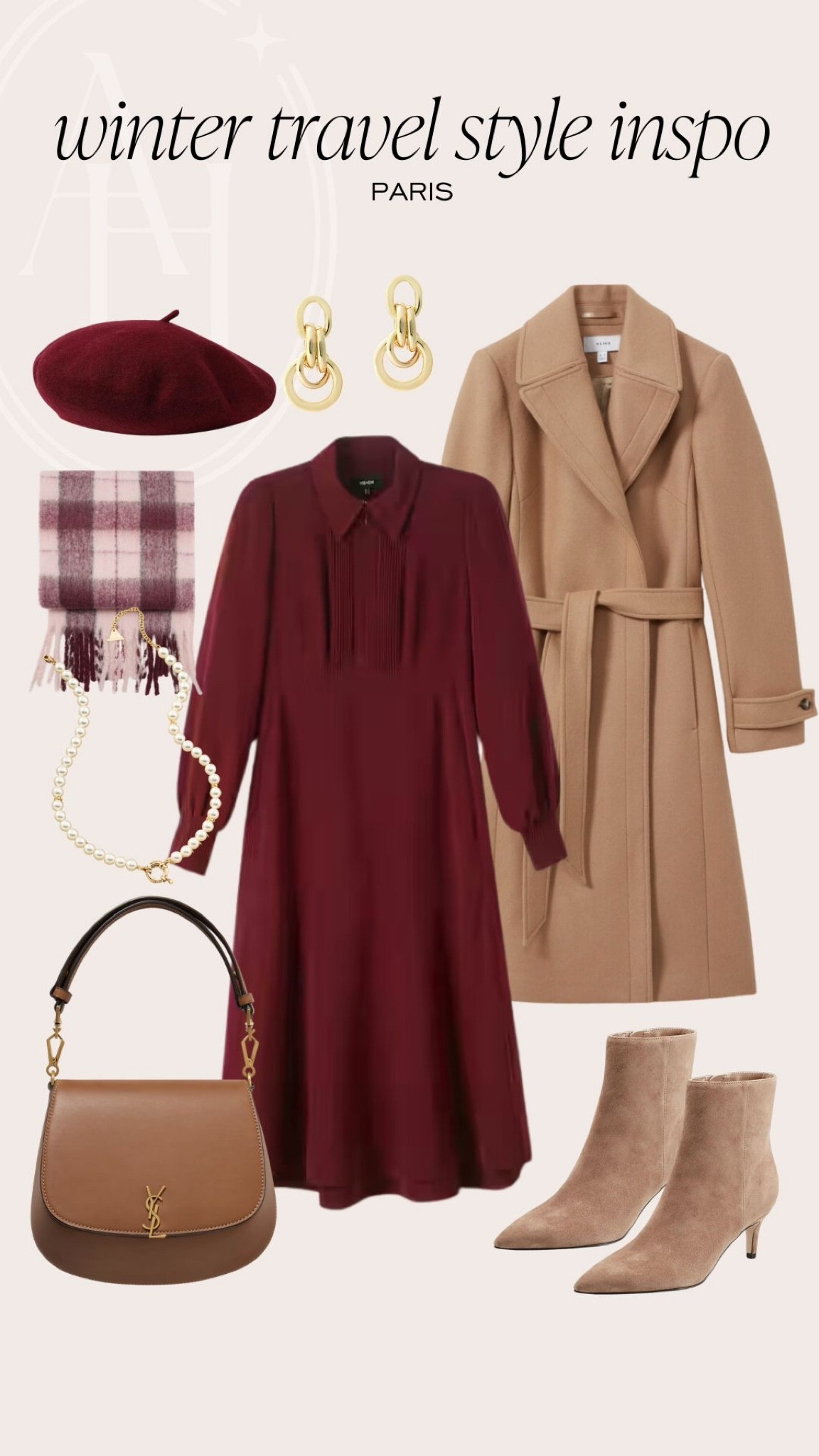 Winter travel style inspo: Paris. This midi dress and ankle booties are perfect for a night out in Paris. 

#LTKStyleTip #LTKSeasonal #LTKTravel