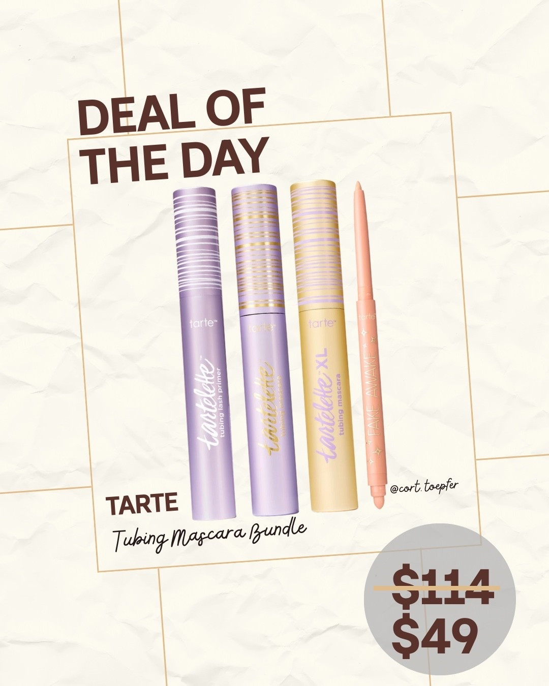 Tarte tubing mascara bundle only $49! 

#LTKgrwm #LTKselfcare #LTKBeauty