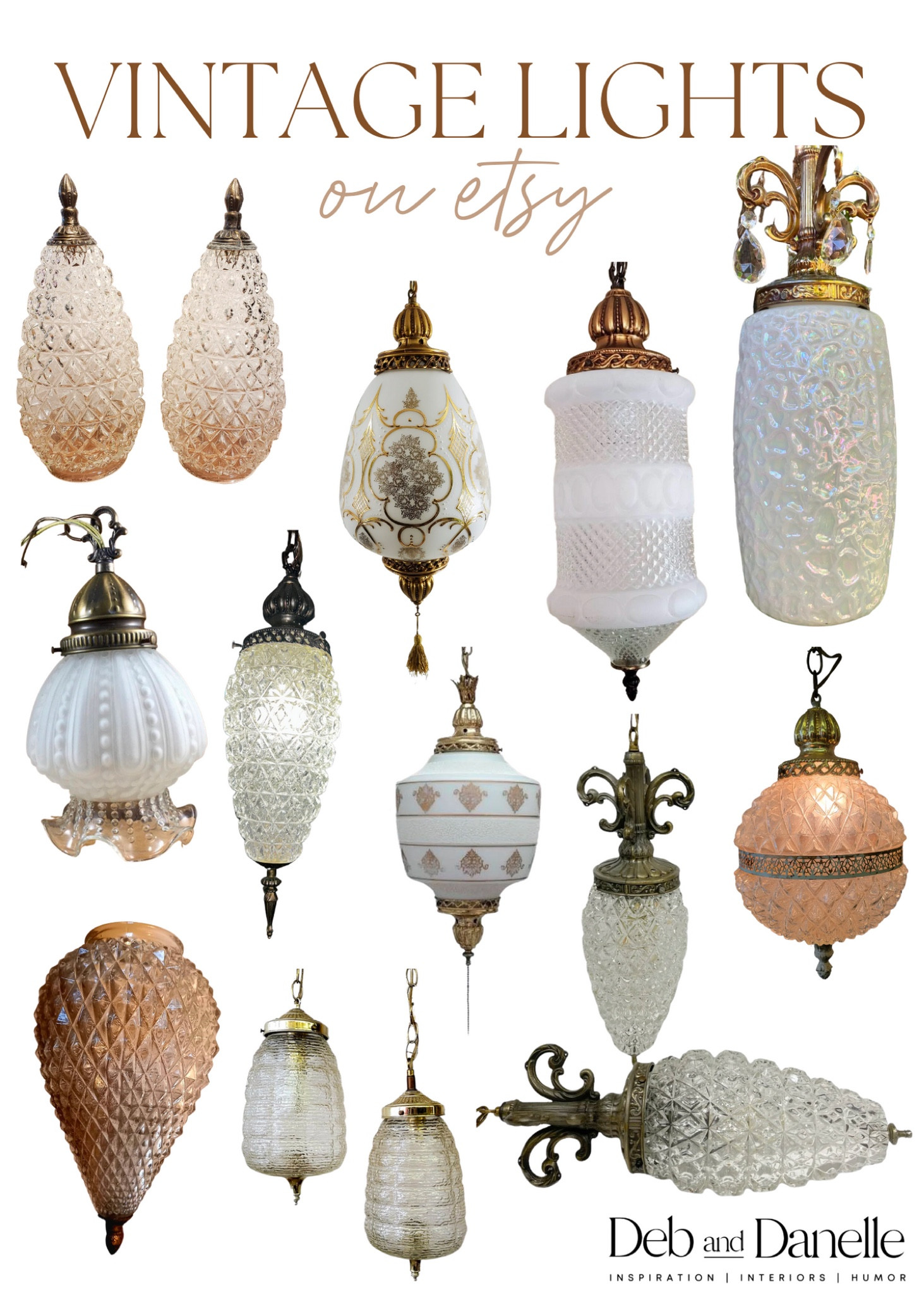 Vintage lights on Etsy 

Vintage lights, Etsy, vintage finds, one of a kind vintage find, Deb and Danelle 

#LTKstyletip #LTKhome #LTKFind