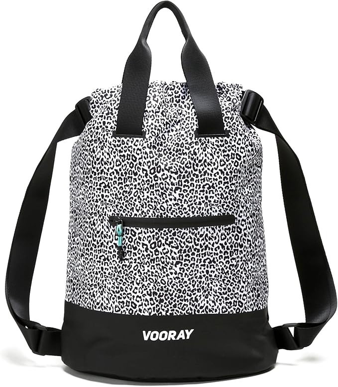 Vooray 23L Ultra-Durable Flex Cinch Gym Drawstring Backpack Sackpack for Women | Amazon (US)