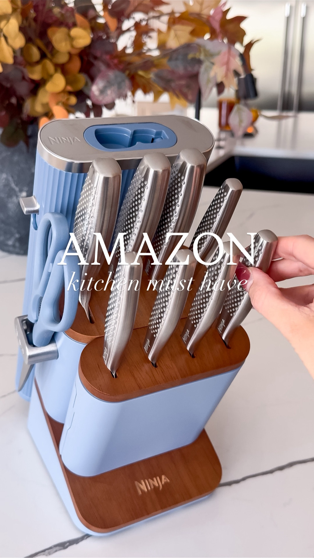 This Ninja knife set from Amazon comes with kitchen sheers, has a built in sharpener, and transitions to drawer storage if needed! 🔪👏🏻🧑🏻‍🍳


#thesistershoppers #amazonkitchengadget #knifeblock #amazonhome #ninjakitchen @amazon

#LTKHome #LTKdayinmylife #LTKfoodie