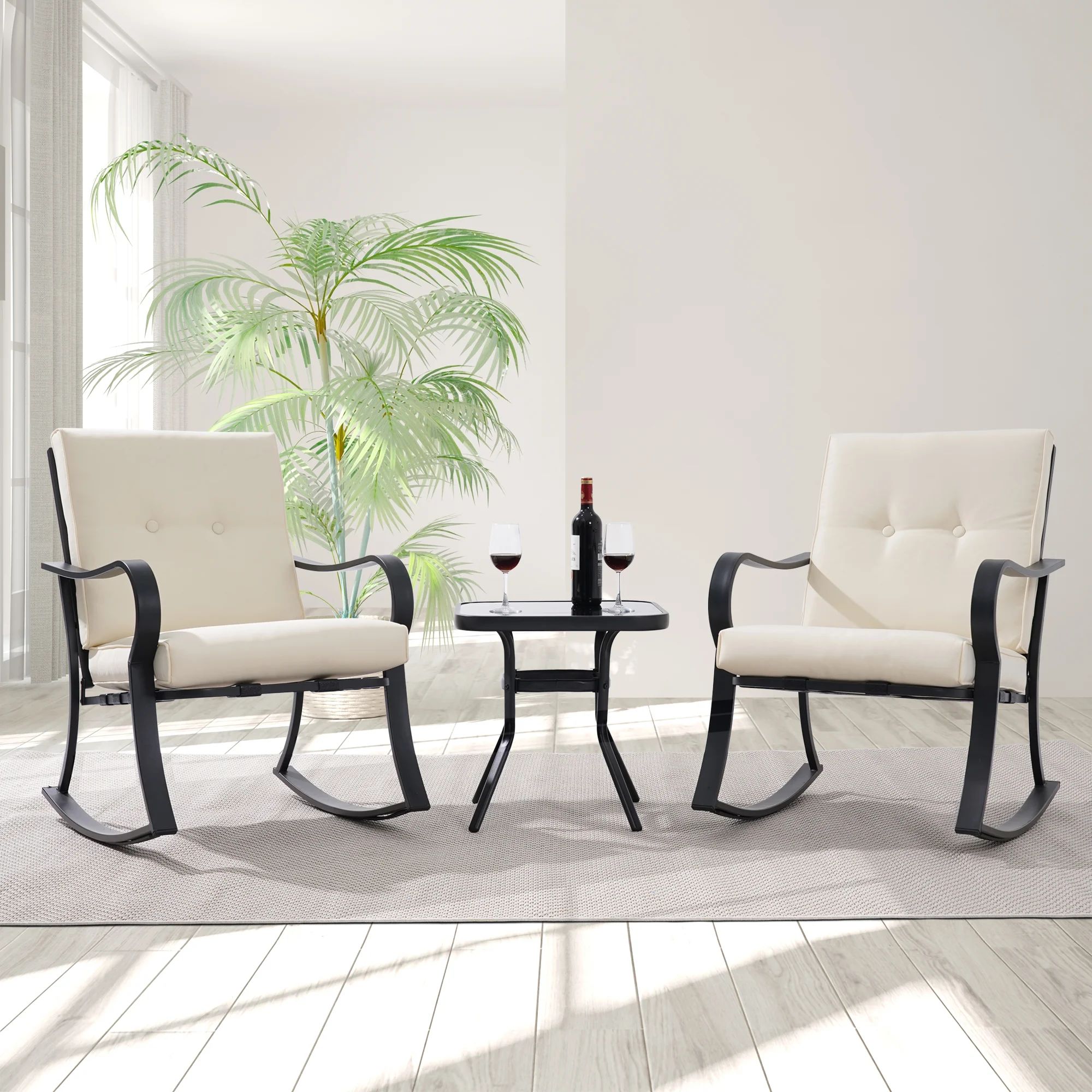 Lark Manor Anea 3-Piece Seating Group & Reviews | Wayfair | Wayfair North America