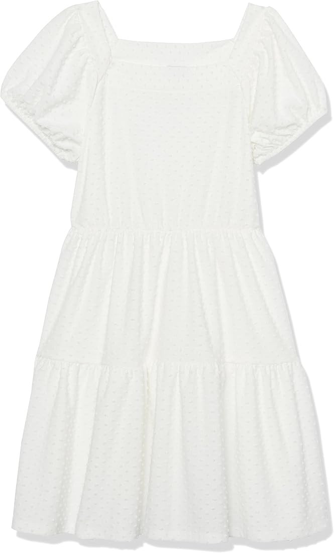 Speechless Girls' Balloon Sleeve Tiered Dress | Amazon (US)
