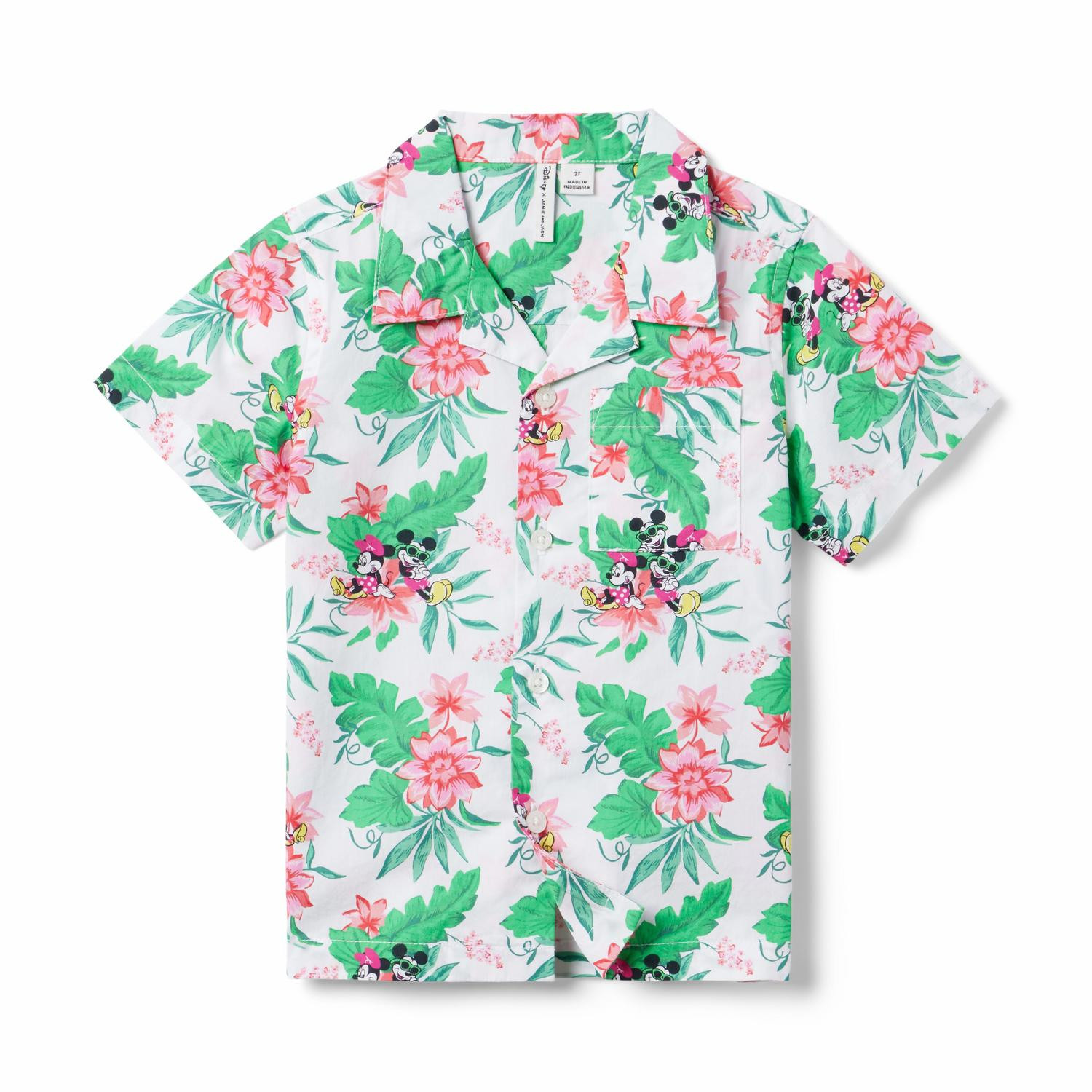 Disney Mickey Mouse Cabana Shirt | Janie and Jack