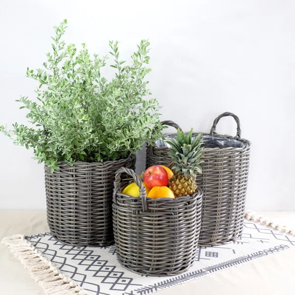 Hand Woven Wicker Basket | Wayfair North America