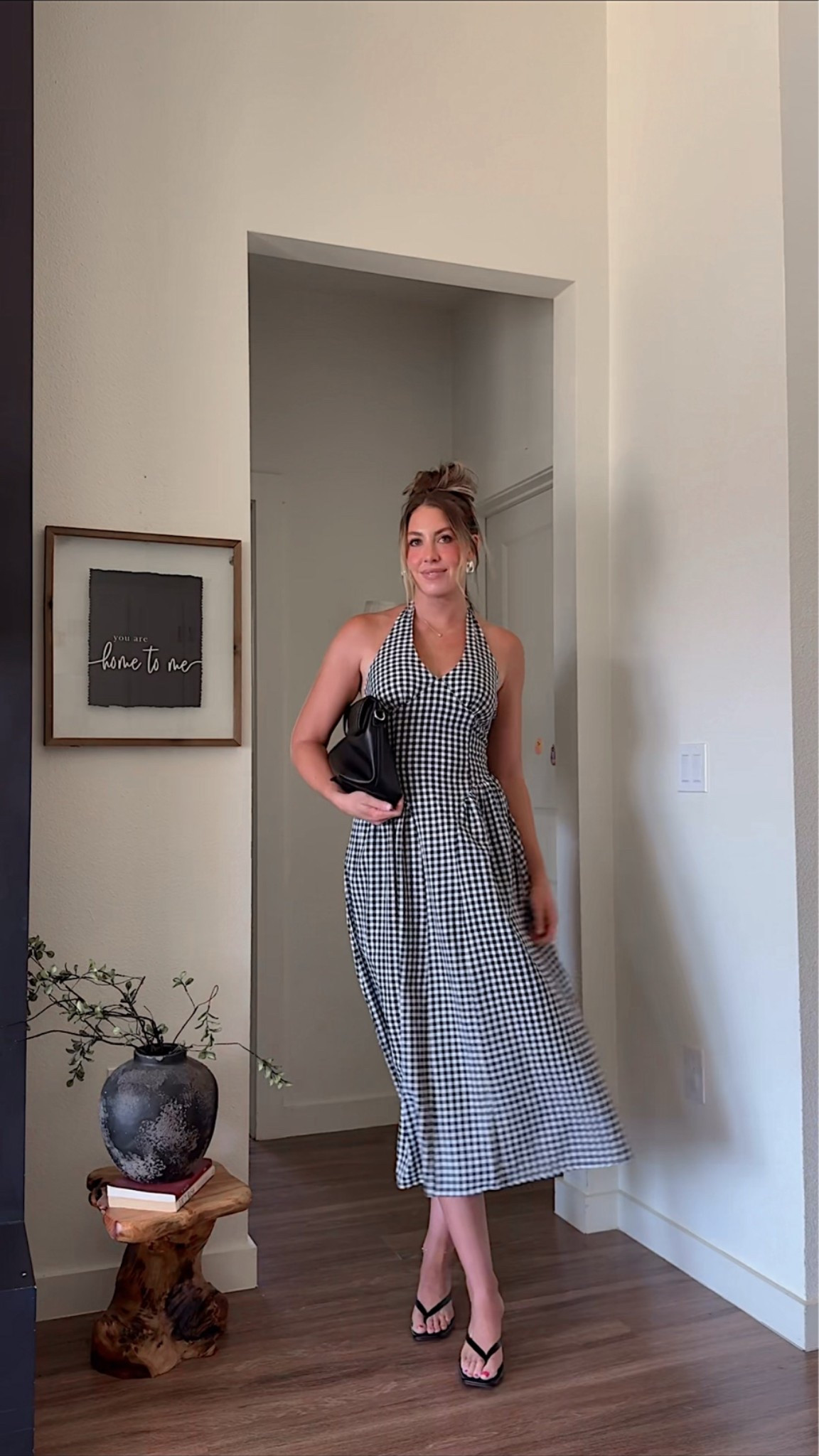 Casual summer dress! I’m wearing a medium
