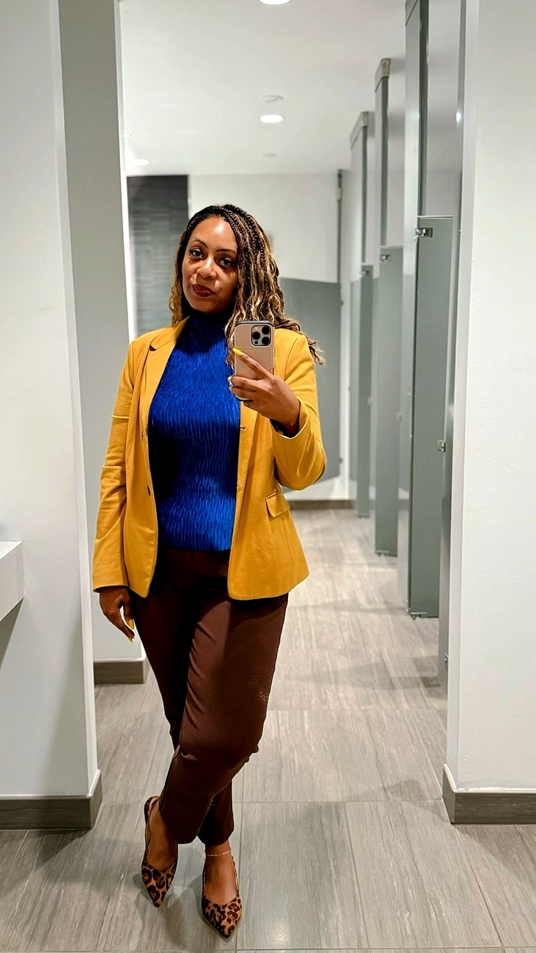 Helloooo Tuesday! Played in some colors today for a Fall Workwear Outfit 🤎

#LTKWorkwear #LTKShoeCrush #LTKFindsUnder100