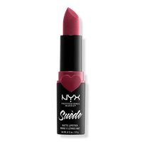 NYX Professional Makeup Suede Matte Lipstick - Vintage (deep wine w/ purple undertones) | Ulta