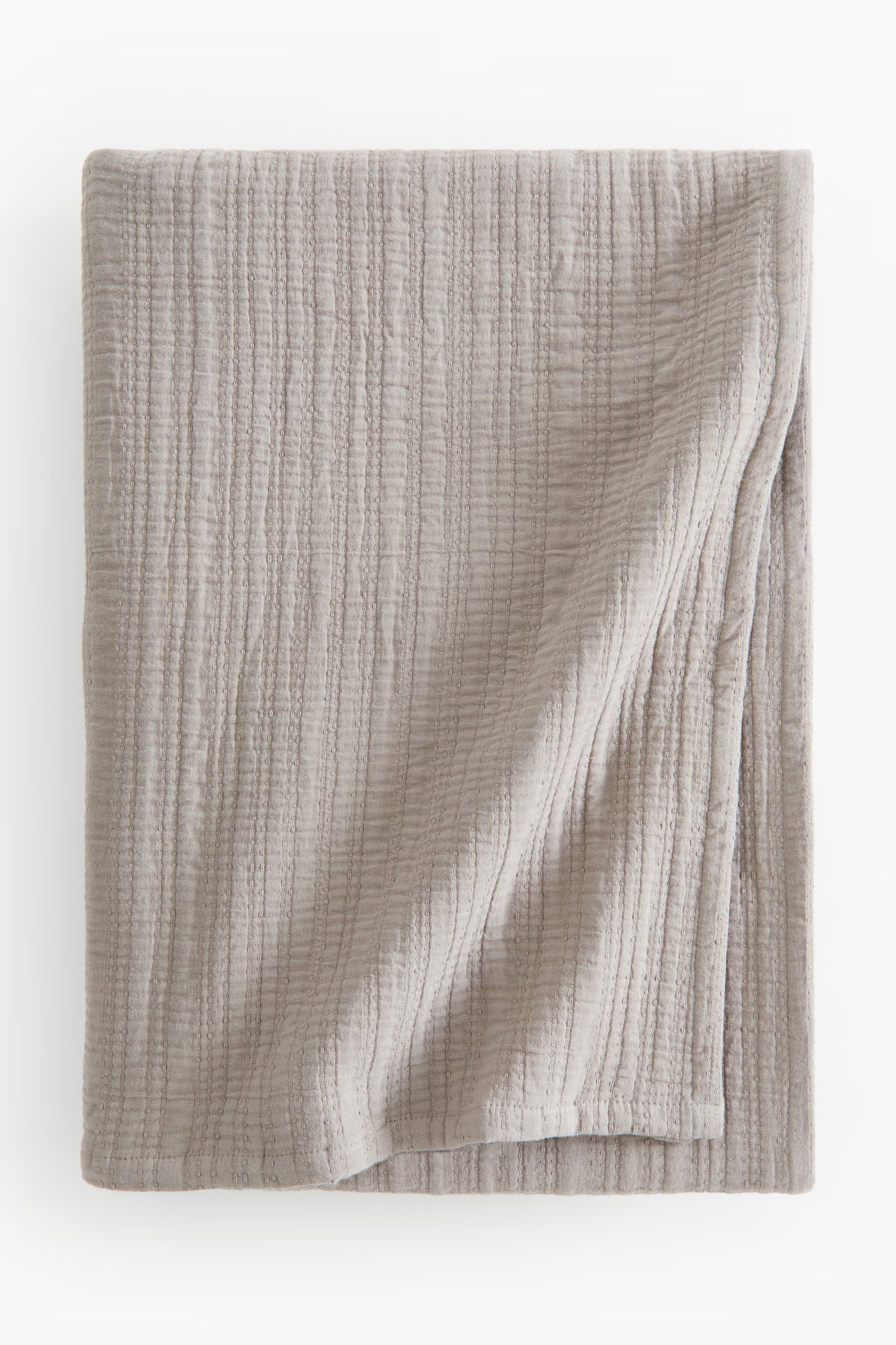 Cotton muslin bedspread | H&M (UK, MY, IN, SG, PH, TW, HK)