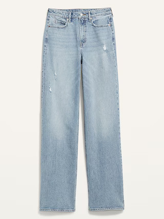 Extra High-Waisted Sky-Hi Wide-Leg Jeans | Old Navy (US)