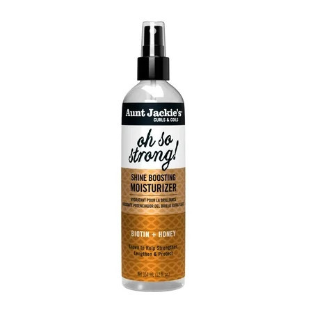 Aunt Jackie’s Braid and Twist Collection Oh So Strong Shine Boosting Moisturizer 12 fl oz | Walmart (US)