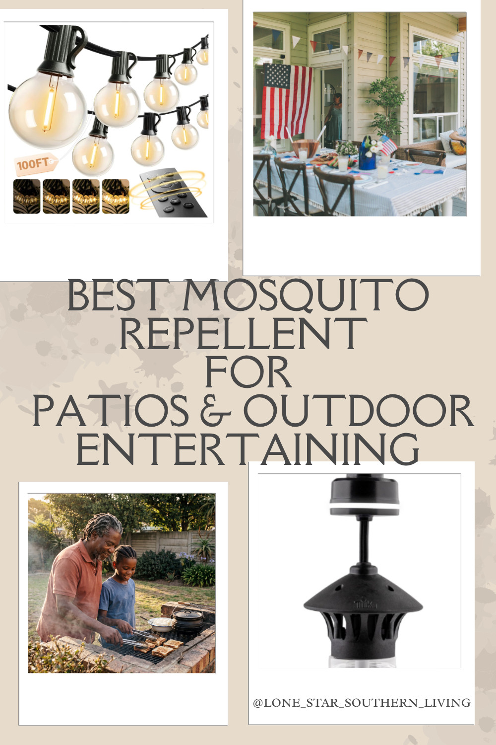 Give Dad the gift of a bug-free backyard this Father’s Day! 🦟✨

These outdoor patio essentials are perfect for summer nights, backyard BBQs, family gatherings, outdoor entertaining, and relaxing on the porch. The addlon 100FT outdoor string lights create the perfect warm patio lighting, while the TIKI BiteFighter mosquito repellent keeps mosquitoes away for up to 48 hours with easy-install protection right on your outdoor string lights.

✔️ Father’s Day gift idea
✔️ Outdoor living must-haves
✔️ Backyard makeover essentials
✔️ Patio decor inspiration
✔️ Outdoor string lights
✔️ Mosquito repellent for patios
✔️ Backyard entertaining
✔️ Porch decor
✔️ Deck lighting
✔️ Garden lighting
✔️ Outdoor hosting essentials
✔️ Summer patio setup
✔️ Outdoor family gatherings
✔️ Waterproof string lights
✔️ Shatterproof globe lights
✔️ Patio lighting ideas
✔️ Outdoor home decor
✔️ Backyard oasis

#FathersDayGift #FathersDayIdeas #OutdoorLiving #BackyardGoals #PatioDecor #OutdoorStringLights #PatioLights #BackyardOasis #OutdoorEntertaining #MosquitoRepellent #TikiBiteFighter #BackyardBBQ #PorchDecor #DeckDecor #GardenDecor #SummerDecor #OutdoorDecor #LTKHome #LTKFamily #LTKFinds 

 #LTKmomlife #LTKSeasonal #LTKHome