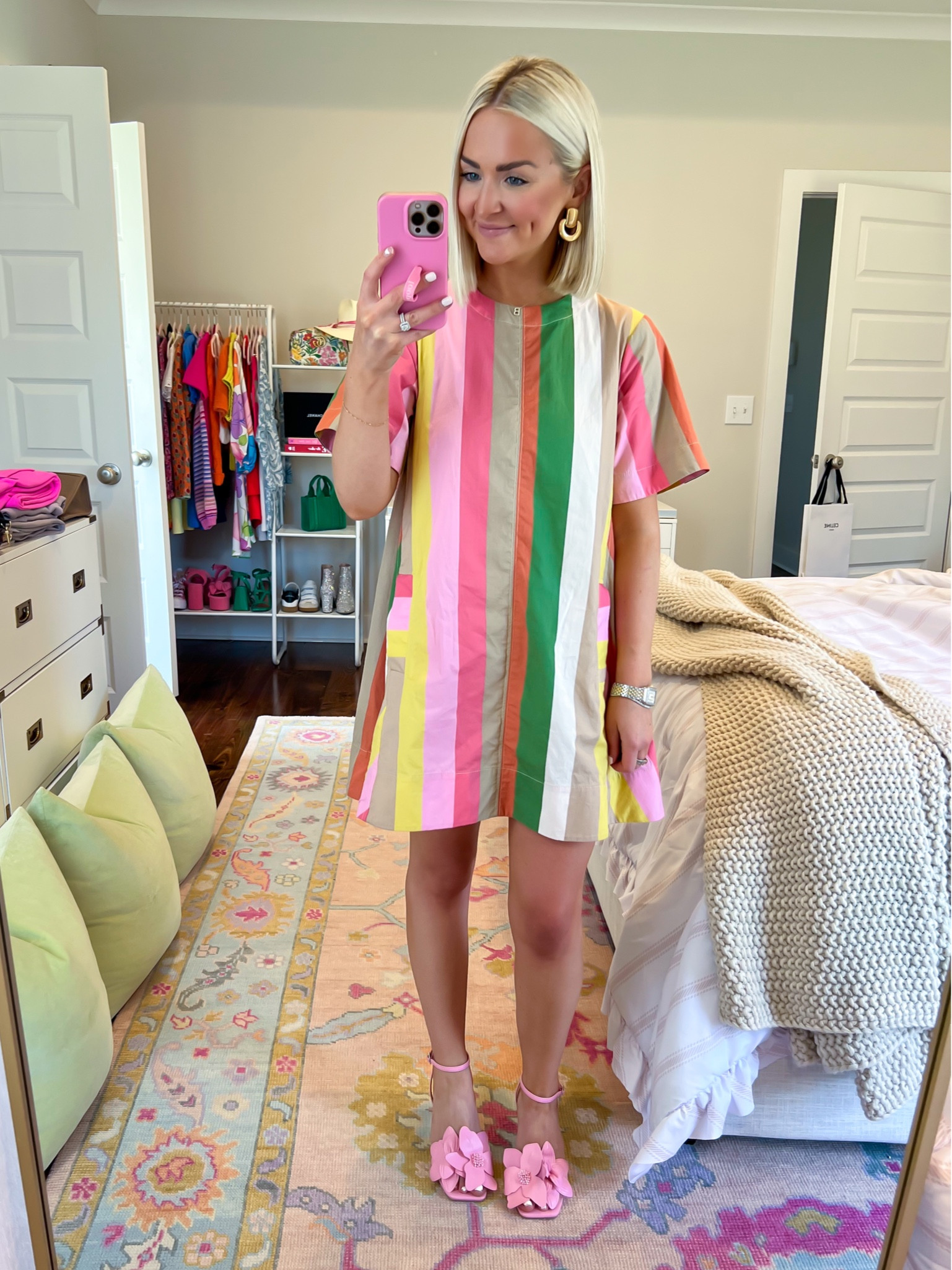 Church dress / Maeve crew neck swing mini dress
Size: XXS (size down, runs big) 