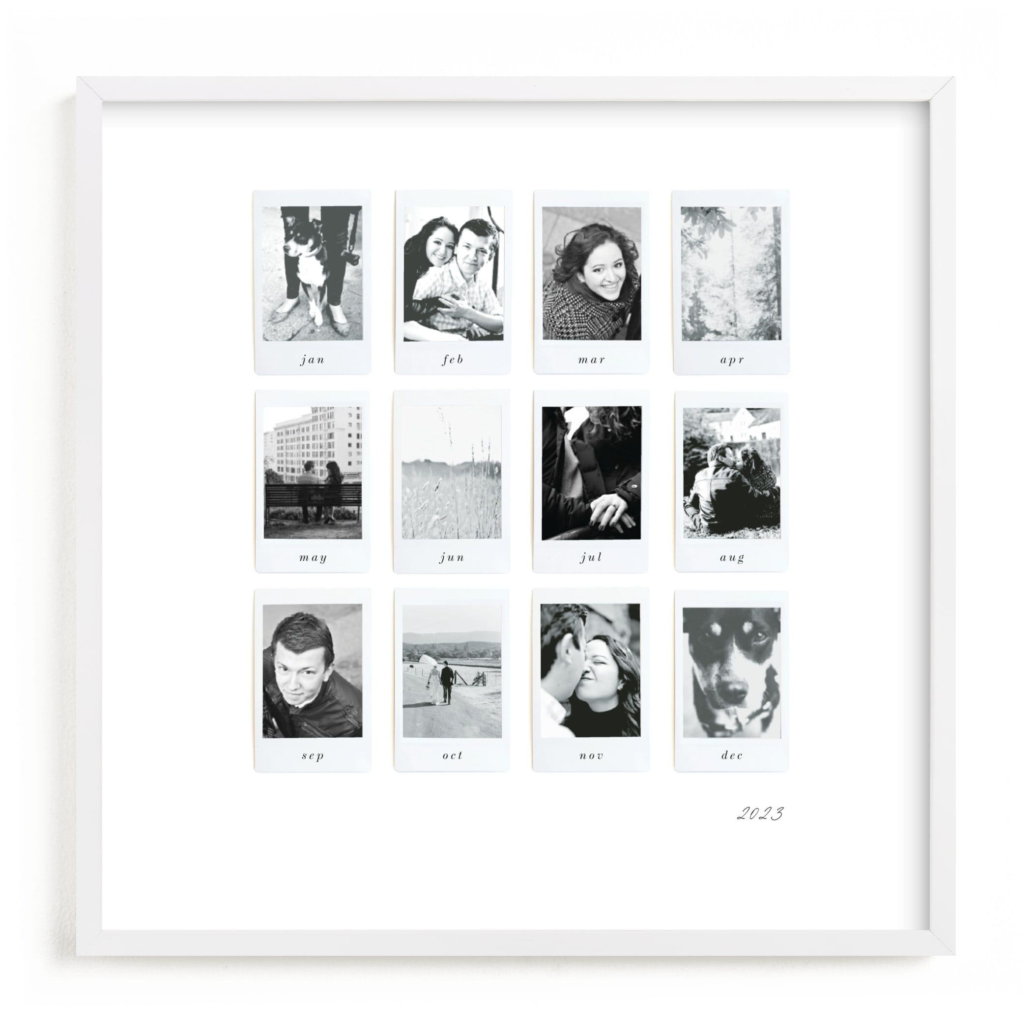 "One Perfect Year" - Custom Photo Art Print by Olivia Kanaley Inman. | Minted