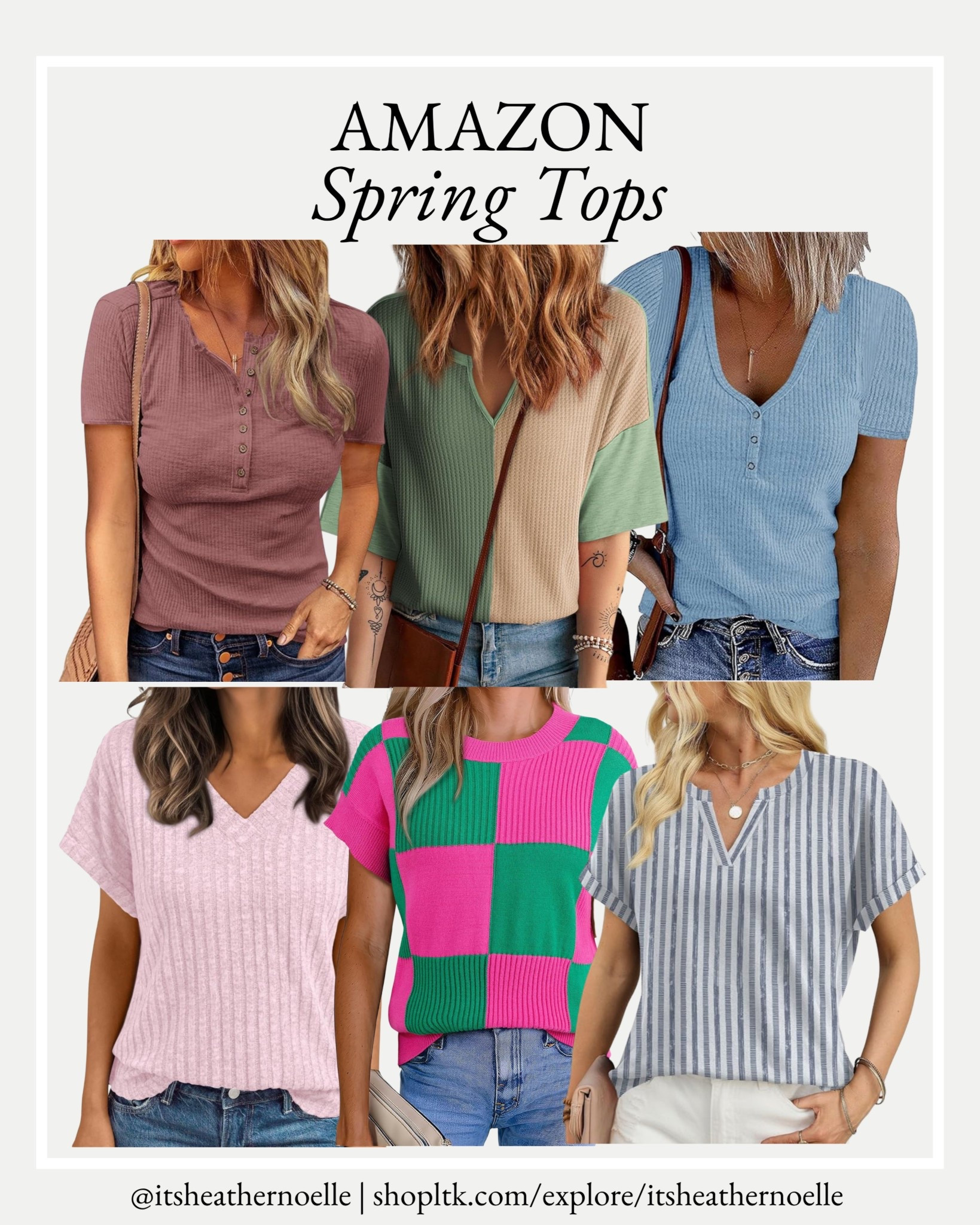 Easy Amazon spring tops that are cute, casual, and perfect for everyday mom life.


amazon spring tops, amazon women’s tops, casual spring tops women, affordable amazon fashion, everyday women’s tops, spring outfits women, casual mom outfits, amazon fashion finds, women’s short sleeve tops, amazon clothing finds, spring wardrobe essentials, budget friendly fashion, amazon style, women’s casual outfits, cute spring shirts, lightweight spring tops, mom style outfits


#amazonfashion #amazonstyle #amazonfinds #springtops #springfashion #casualstyle #momstyle #affordablefashion #ltkstyle #ltkfashion #ltkfinds #amazonclothing

#LTKootd #LTKspring #LTKspringtrends