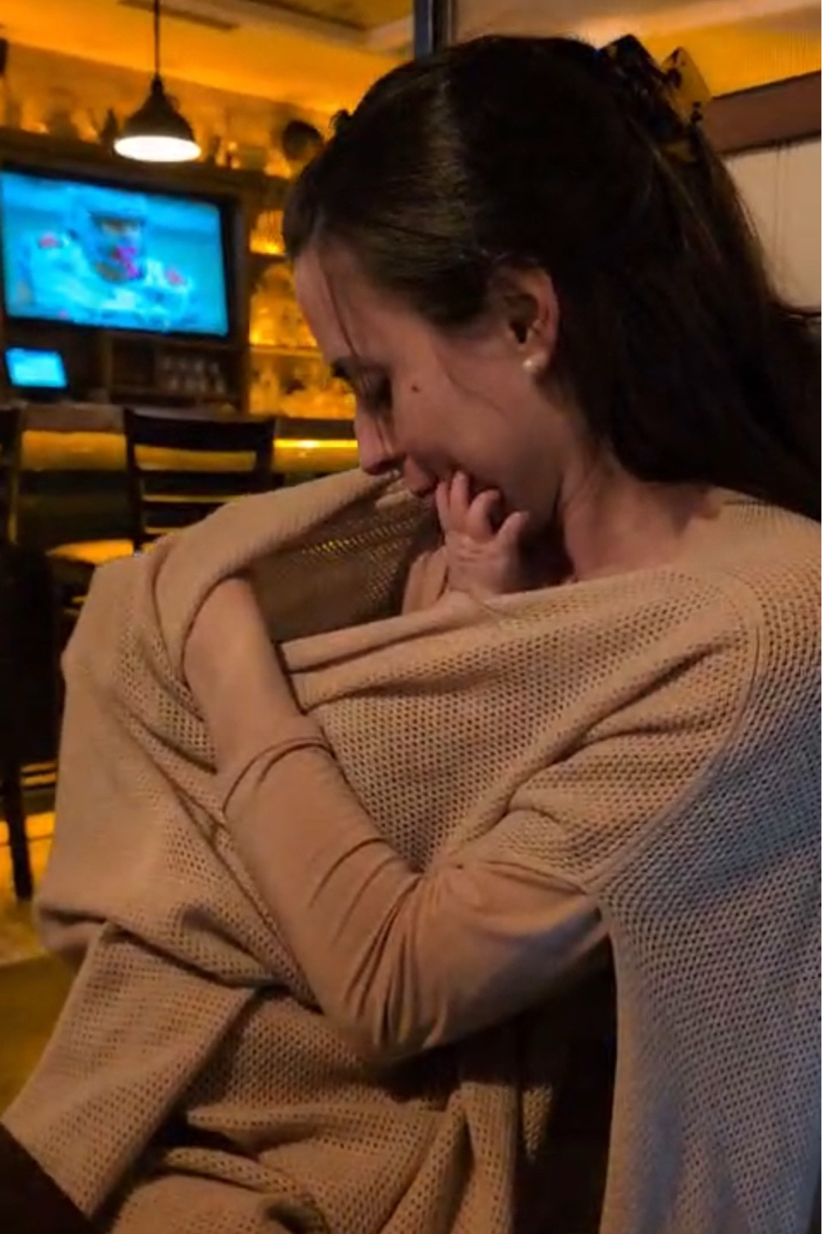 An elegant nursing shawl that does not look like a nursing shawl.  With a breathable fabric.  It’s really lightweight.  And the only one I like.  The neckline is wide so you can see your baby

#LTKBaby #LTKFindsUnder50