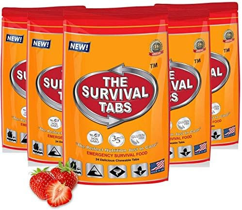 Food Supply Emergency Food Ration in 10 Days 120 tabs Survival MREs for Disaster Preparedness for... | Amazon (US)