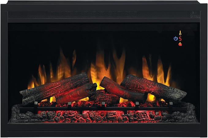 ClassicFlame 36" Traditional Built-in Electric Fireplace Insert, 120 volt | Amazon (US)