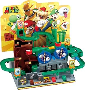 EPOCH Super Mario Adventure Game DX - Tabletop Skill and Action Game with Collectible Action Figu... | Amazon (US)