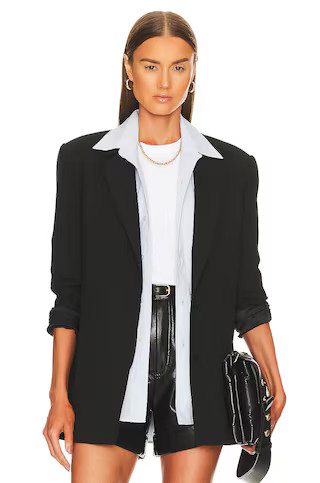 L'Academie Power Blazer in Black from Revolve.com | Revolve Clothing (Global)