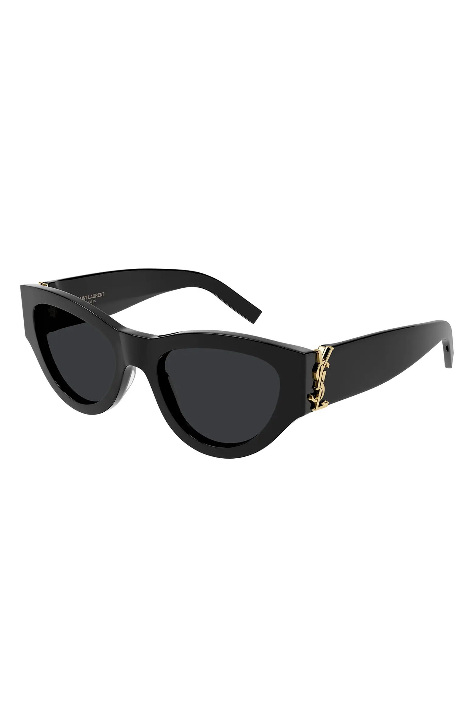 Saint Laurent 53mm Rectangular Sunglasses | Nordstrom | Nordstrom