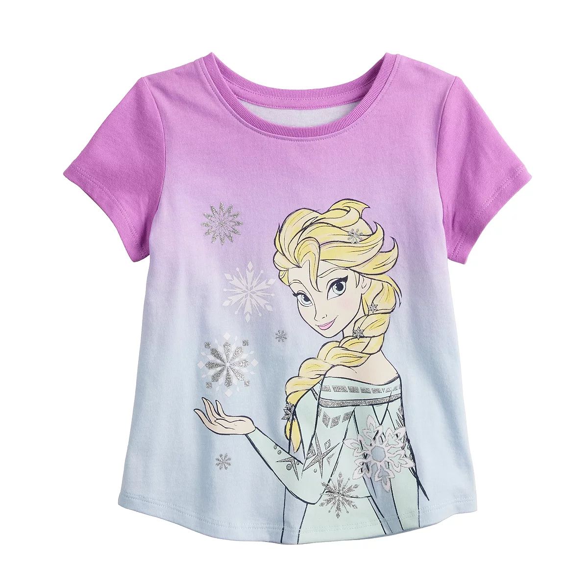 Disney's Frozen Elsa Baby & Toddler Girl Short Sleeve Ombre Graphic Tee by Jumping Beans® | Kohl's