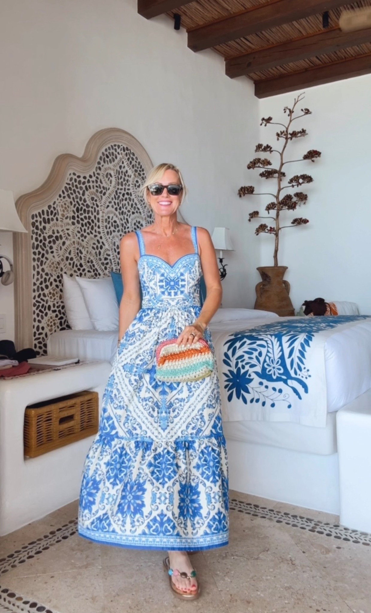 How gorgeous is this print! Makes for a great day out exploring. Dress: Small 

#LTKootd #LTKSeasonal #LTKOver40