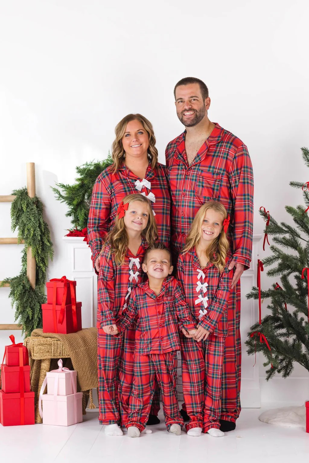 Plaid Matching Pjs | Sparkle In Pink