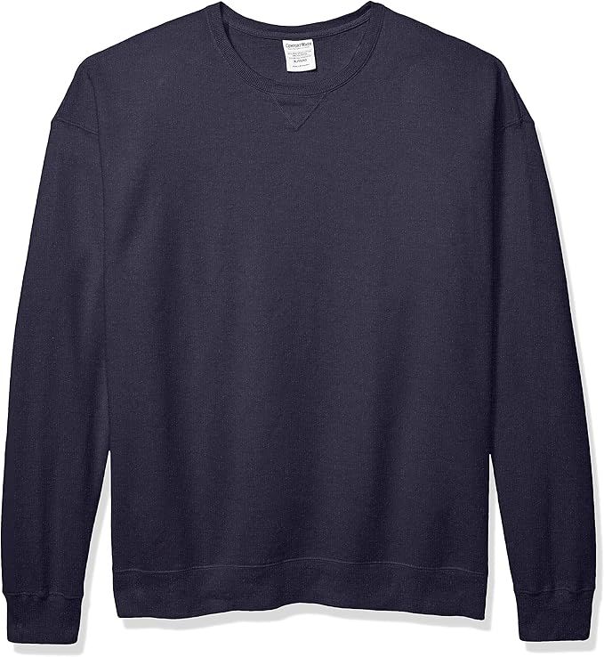 Hanes Men's Comfortwash Garment Dyed Fleece Sweatshirt | Amazon (US)