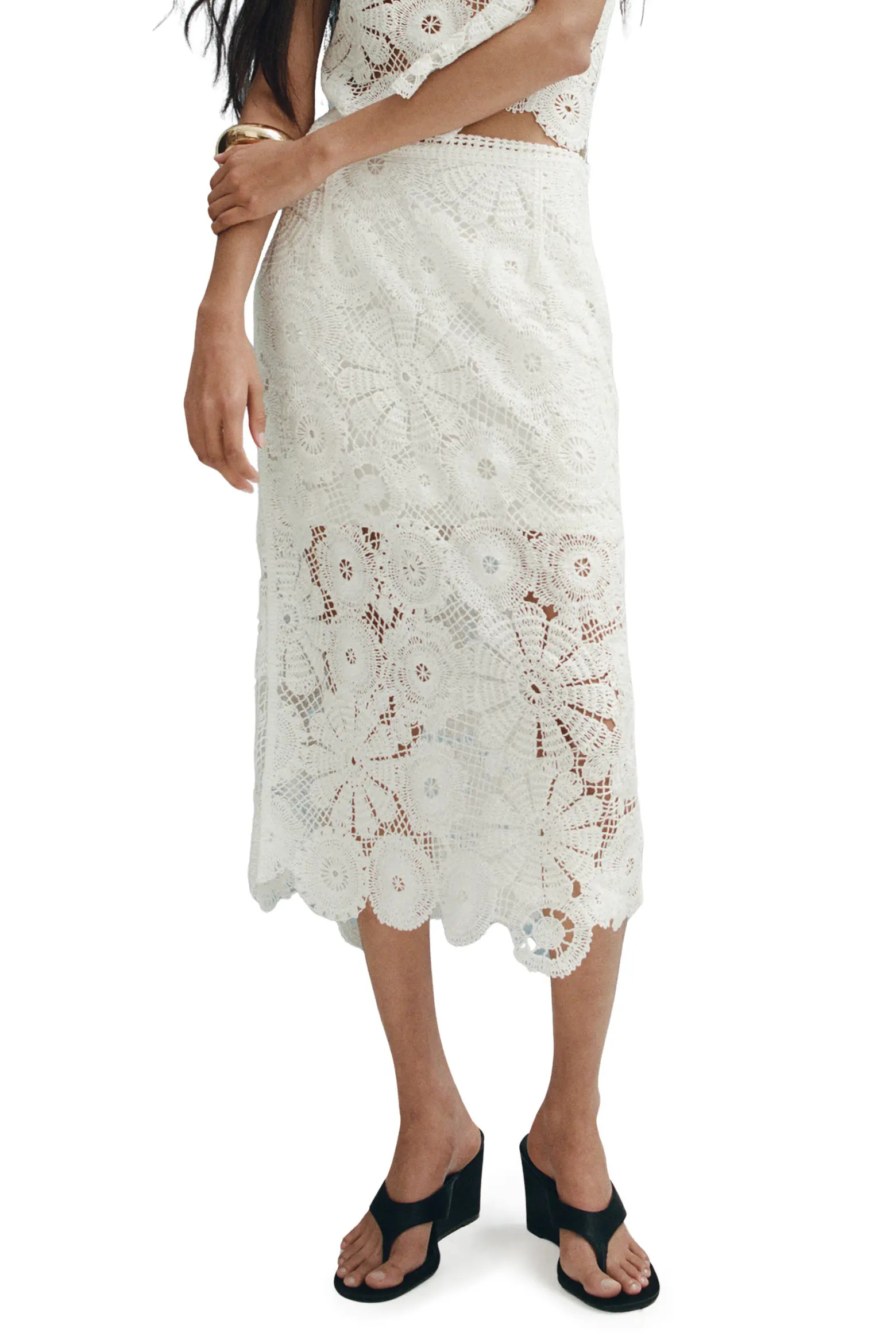 Lace Midi Skirt (Women) | Nordstrom | Nordstrom