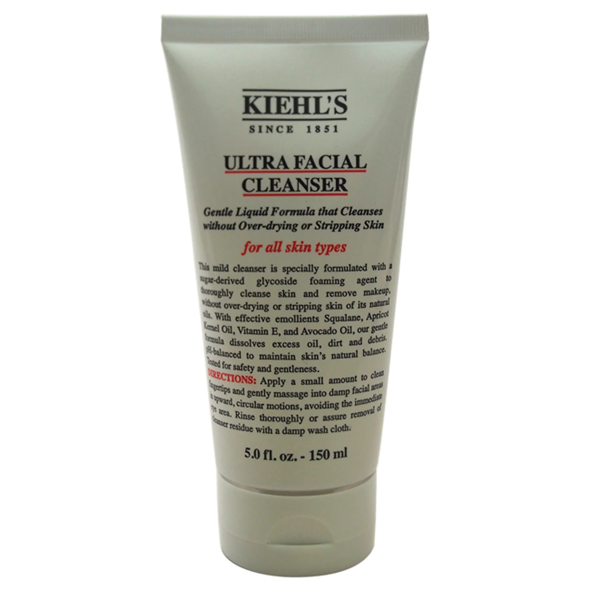 Ultra Facial Cleanser For All Skin Types by Kiehls for Unisex - 5 oz Cleanser | Shop Simon