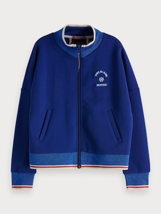 Scotch & Soda Logo Tape Track Jacket | Scotch & Soda (US)