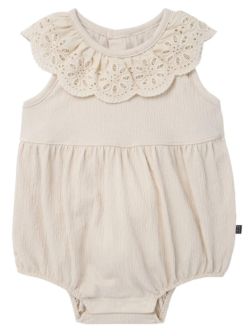 Modern Moments 1pc Baby Girl Bubble Romper, Sizes (0-3 Months - 24 Months) | Walmart (US)