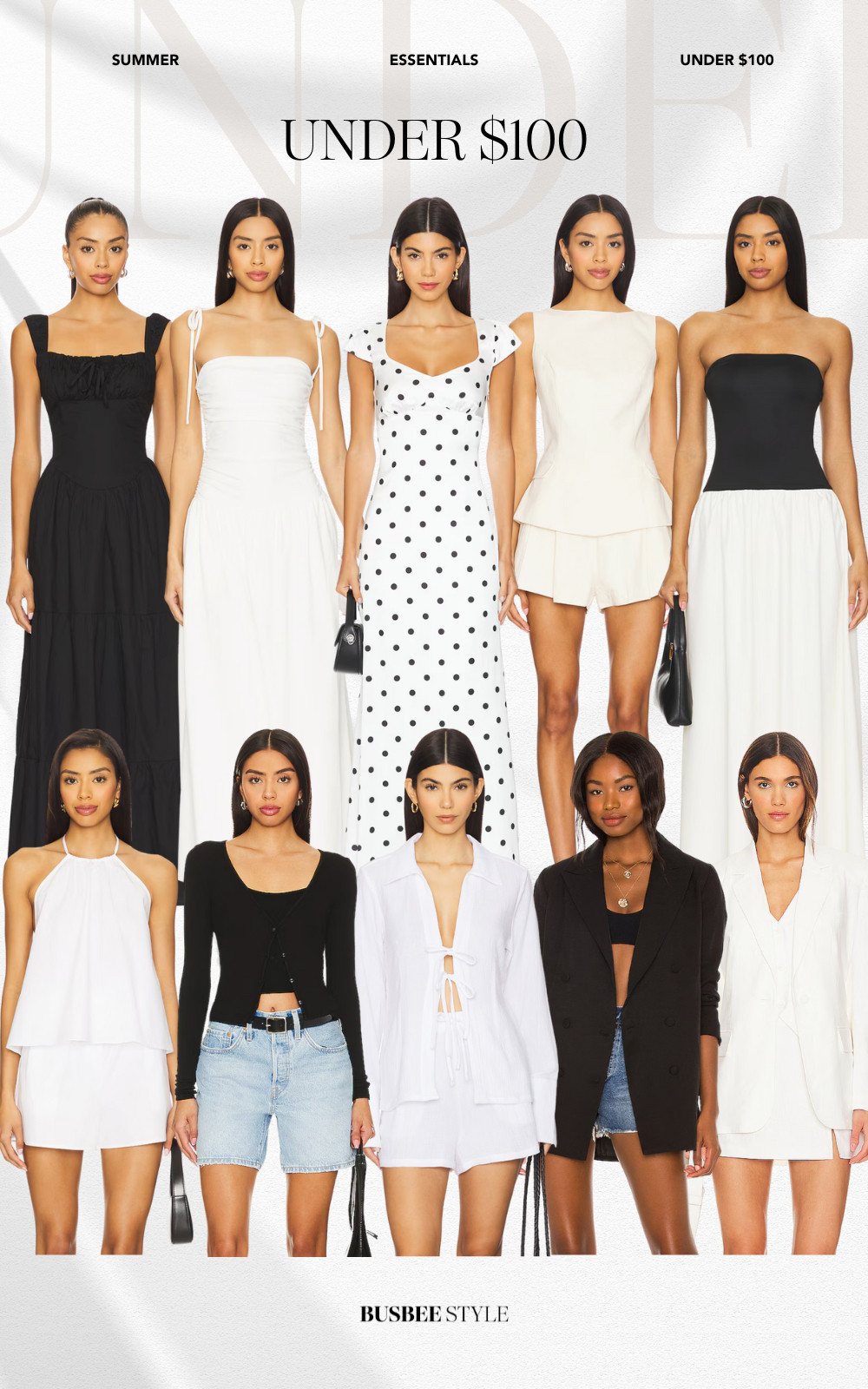 Summer essentials under $100! These aren't just trendy buys; they’re timeless staples that you'll find yourself reaching for again and again. From breezy linen blends to flattering tops, comfy yet polished shorts, and crisp summer blazers, these essentials offer high-impact style at a low cost

 

 #LTKSummerEdit #LTKFindsUnder100 #LTKStyleTip