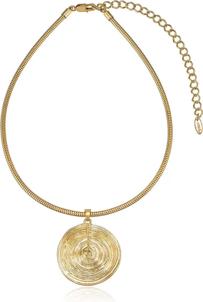 Disc Pendant Necklace | Nordstrom