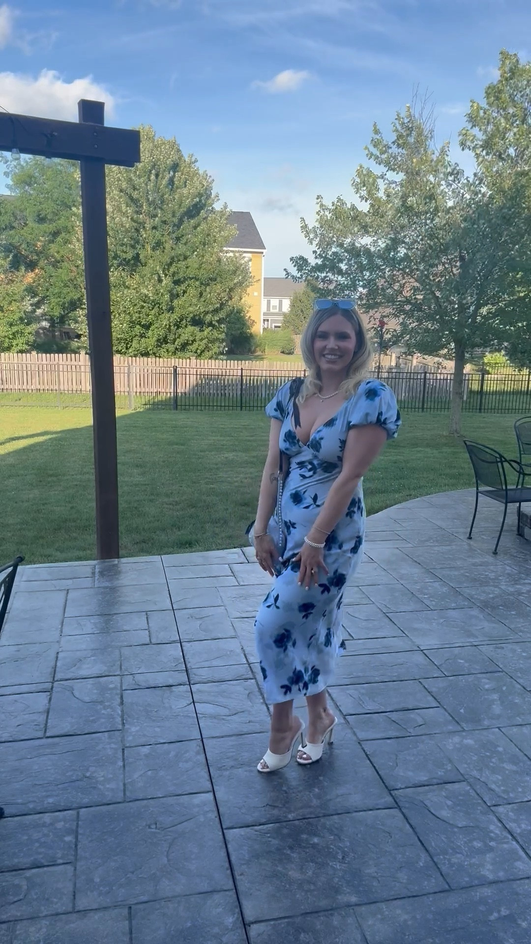 Never feeling blue when I get to wear such a gorgeous shade of blue 🩵 this would make such a good wedding guest dress!! 

#LTKSeasonal #LTKStyleTip #LTKWedding