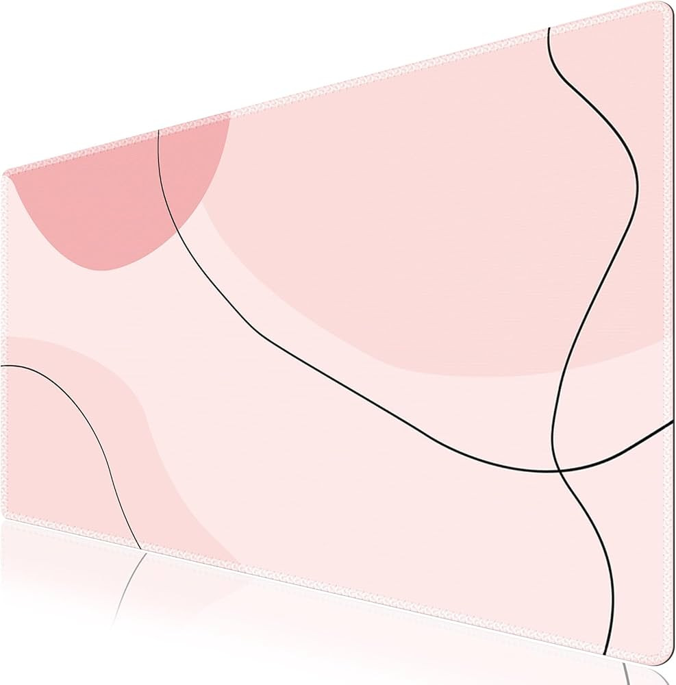 iCasso Extended Gaming Mouse Pad (35.4x15.7 in), Large Stable Rubber Base Mousepad with Stitched ... | Amazon (US)