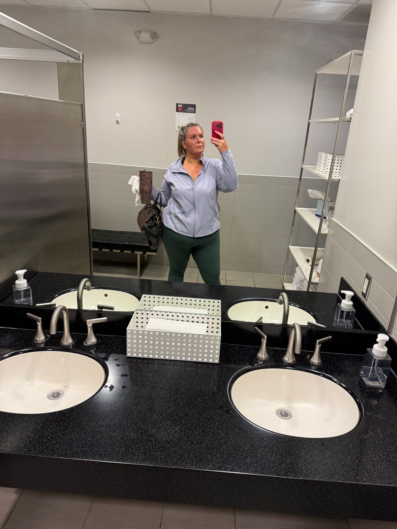 my favorite under $25 leggings PASSED THE TEST 
I didn’t have to readjust these once during my indoor cycling class omg. I wear xxl in these. Plus size, outfit inspo, mom life, apron belly

#LTKPlusSize #LTKMidsize #LTKSeasonal