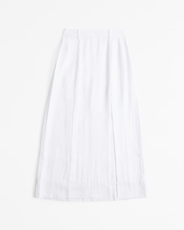 Tailored Maxi Skirt | Abercrombie & Fitch (US)